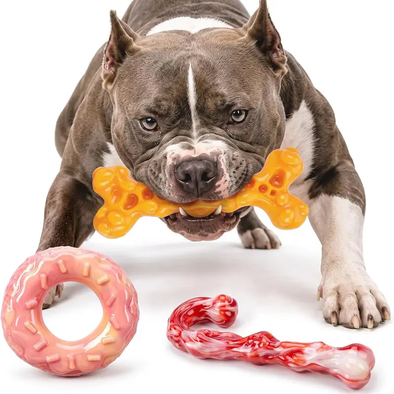 PowerChew™ 3-Piece Tough Nylon Dog Toy Set