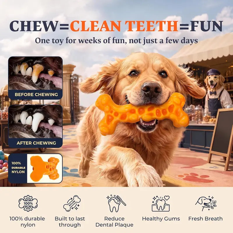 PowerChew™ 3-Piece Tough Nylon Dog Toy Set