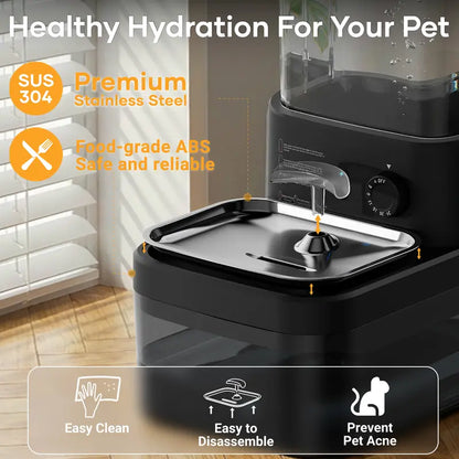 SmartFlow™ 3L Cordless Pet Water Fountain
