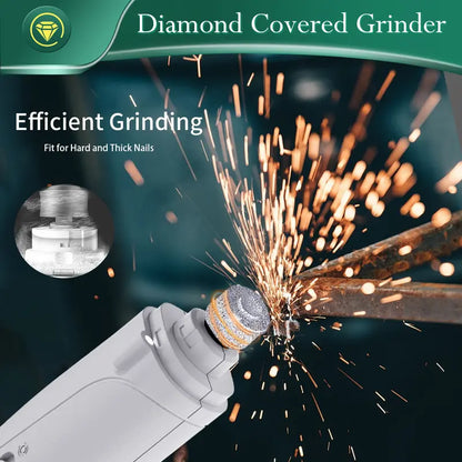 Rechargeable Pet Nail Grinder – Ultra-Quiet Electric Nail Trimmer for Dogs & Cats