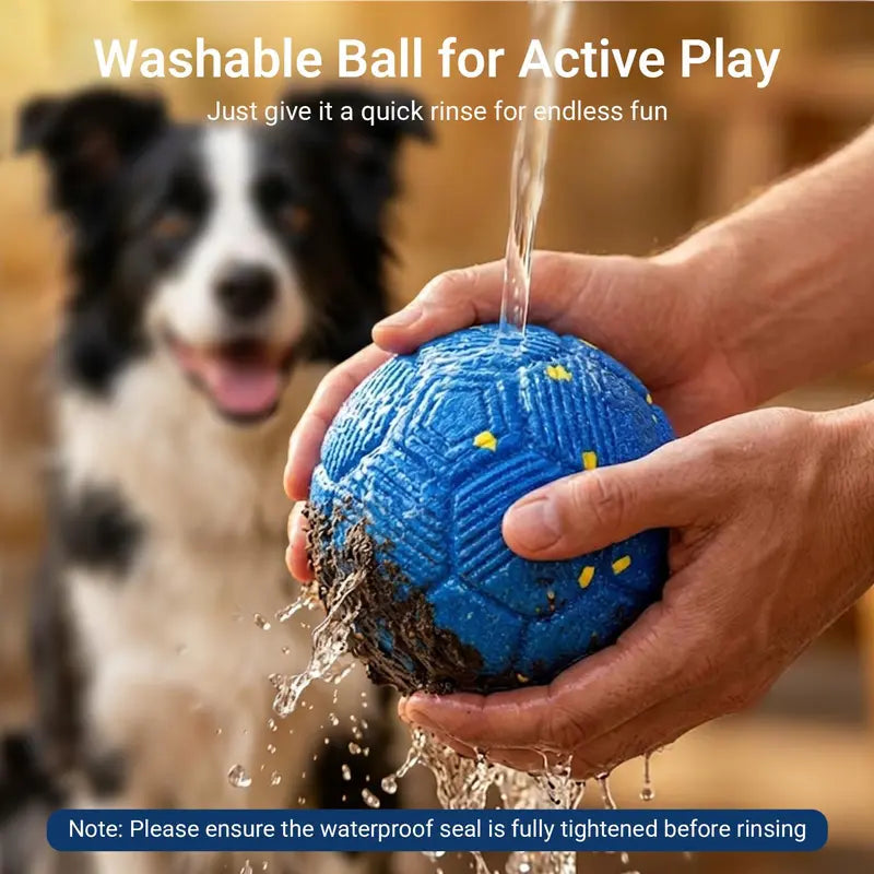 Motion-Activated Smart Moving Dog Ball – USB Rechargeable & Quiet