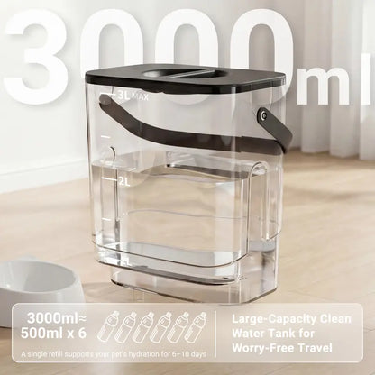 SmartFlow™ 3L Cordless Pet Water Fountain