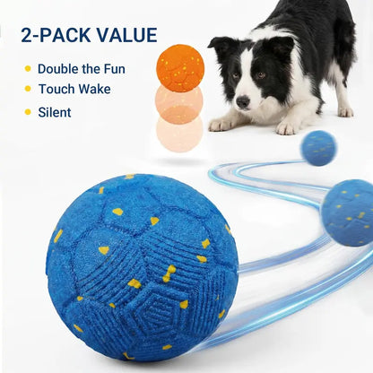 Motion-Activated Smart Moving Dog Ball – USB Rechargeable & Quiet