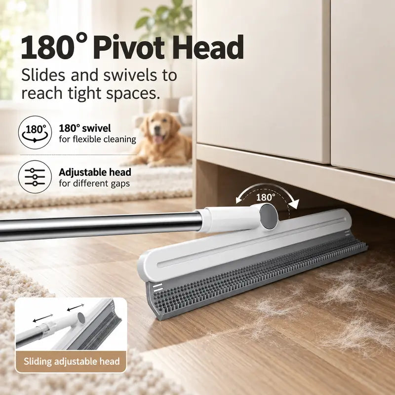 Pet Hair Remover Brush – Reusable Fur Cleaner for Dogs & Cats